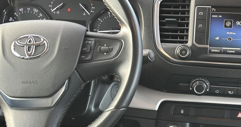 Toyota Proace Verso cena 138900 przebieg: 103569, rok produkcji 2021 z Trzciel małe 232